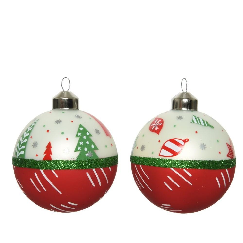 SFERA VETRO OPACA BIANCA E ROS